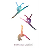 WAG Gymnastics Goalbook: (galaxy cover)