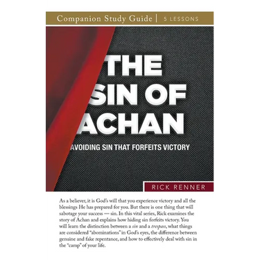 The Sin of Achan Study Guide: Avoiding Sin That Forfeits Victory