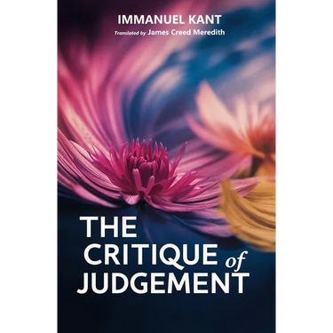 The Critique of Judgement