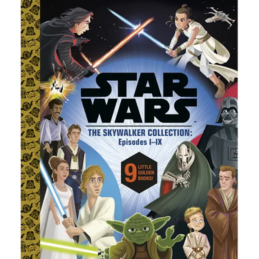 Star Wars Episodes I - IX: A Little Golden Book Collection (Star Wars)