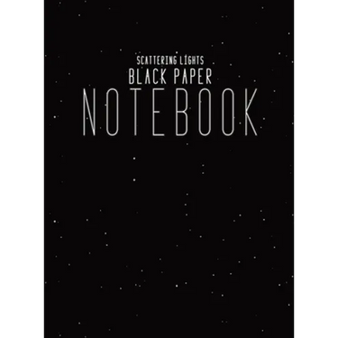 Black Paper Notebook Black Lined Paper: Hardcover Lined Notebook With Black Paper Sheet Pages, 8.5x11 Simple Minimalism Journal For Writing Paper