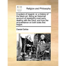 A system of magick; or, a history of the black art. Being an historical account of mankind's most early dealing with the Devil; and how the acquaintan