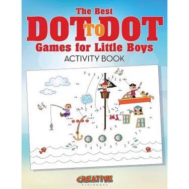 The Best Dot to Dot Games for Little Boys Activity Book