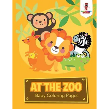 At the Zoo: Baby Coloring Pages