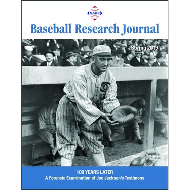 Baseball Research Journal (Brj), Volume 48 #1