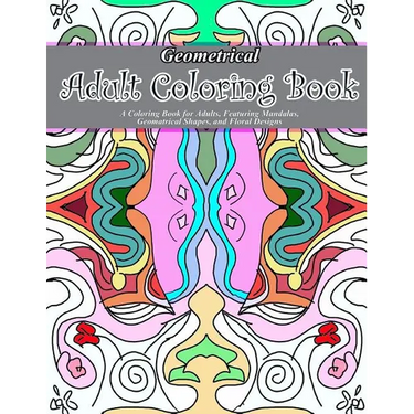 Geometrical Adult Coloring Book