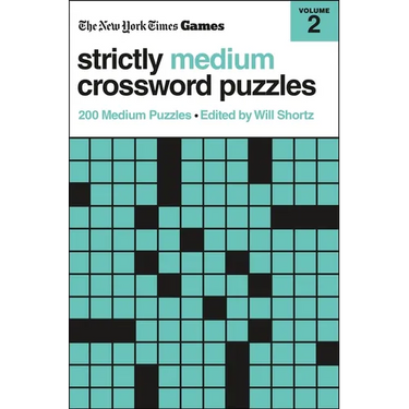 New York Times Games Strictly Medium Crossword Puzzles Volume 2: 200 Medium Puzzles