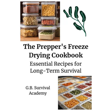 The Prepper's Freeze Drying Cookbook: Essential Recipes for Long-Term Survival