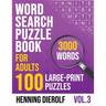 Word Search Book for Adults: 100 Large-Print English Puzzles
