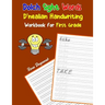 Dolch Sight Words D'nealian Handwriting Workbook for First Grade: Practice dnealian tracing and writing penmaship skills