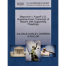 Stepovich V. Kupoff U.S. Supreme Court Transcript of Record with Supporting Pleadings