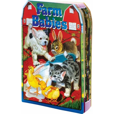 Farm Babies Shape Book
