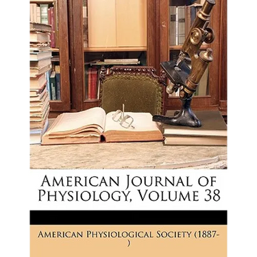 American Journal of Physiology, Volume 38