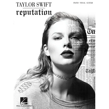 Taylor Swift - Reputation Songbook Piano Vocal Guitar Sheet Music 15 Songs Including Look What You Made Me Do Delicate and More Hal Leonard Music Book