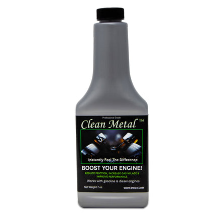 DWD2 Clean Metal™ Conditioner - Engine Oil Additive, Friction Reducer 7 oz. | Motor Oil Additive | Nano-Technology | Reduce Heat and Friction | Enhance Engine Performance | Increase Fuel Economy by The DWD2 System, Inc.