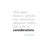 Considerations