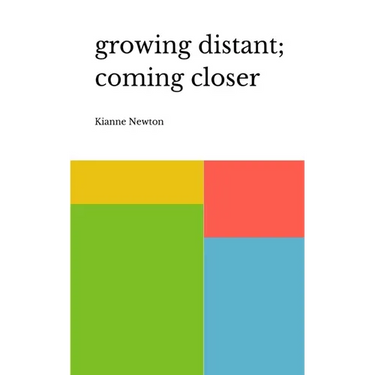 growing distant; coming closer