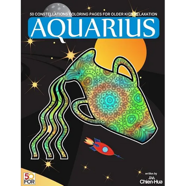 Aquarius 50 Coloring Pages For Older Kids Relaxation