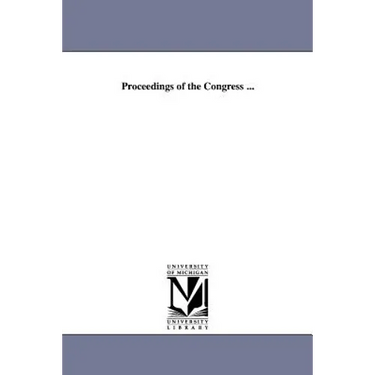 Proceedings of the Congress ...