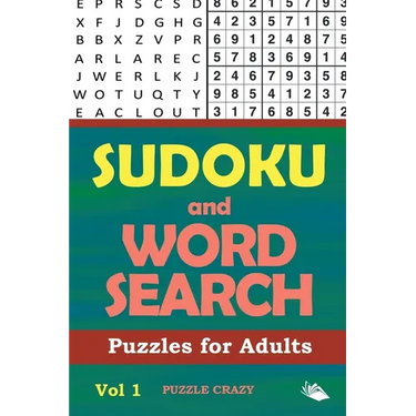 Sudoku and Word Search Puzzles for Adults Vol 1