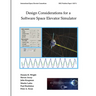 Design Considerations for a Software Space Elevator Simulator