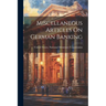 Miscellaneous Articles On German Banking