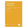 Analyzing meaning