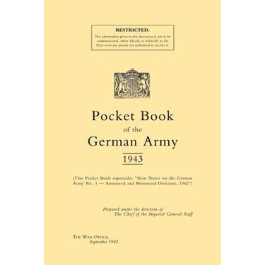 Pocket Book of the German Army 1943