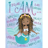 I Am: African American Coloring Book For Girls: With Positive Affirmations Self-Esteem Coloring Book For Little Black and Br