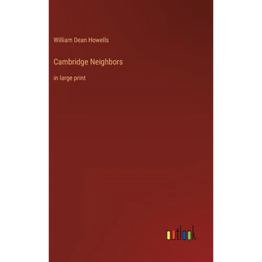 Cambridge Neighbors: in large print