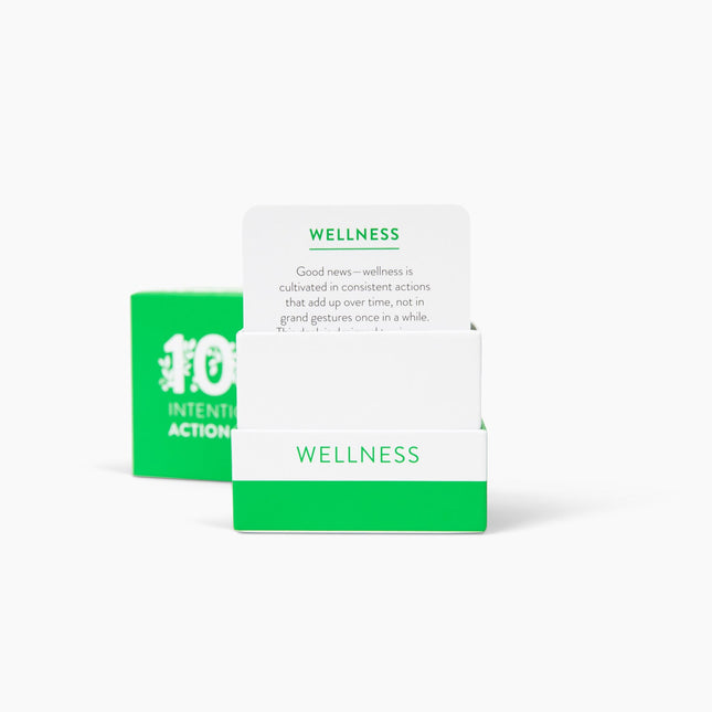 Intentional Action Card Deck | Wellness by Cultivate