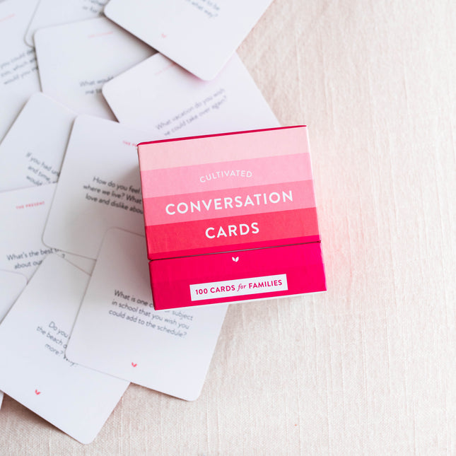 Family Conversation Card Deck by Cultivate