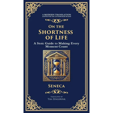 On the Shortness of Life: A Stoic Guide to Time, Meaning, and Living Fully (Deluxe Hardbound Edition)