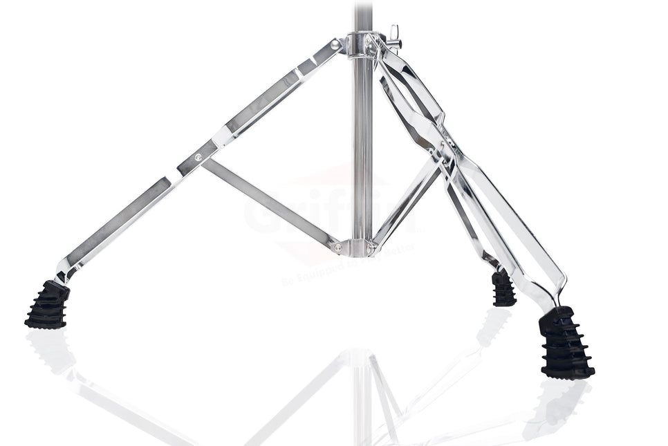 GRIFFIN Cymbal Boom Stand - Double Braced Drum Percussion Gear Hardware Set - Adjustable Height by GeekStands.com