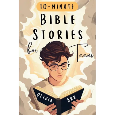 Bible Stories for Teens: Bible Study for Teenagers Featuring Prompts & Prayers - Christian Book with Biblical Short Stories for Modern Boys and Girls