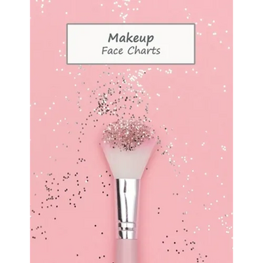 MakeUp Face Charts: Paper Practice Face Charts For Makeup Artists