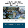 45 Law School Recommendation Letters That Made a Difference