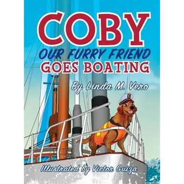 Coby Our Furry Friend Goes Boating