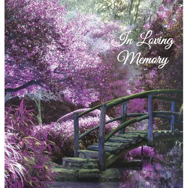 "In Loving Memory" Funeral Guest Book, Memorial Guest Book, Condolence Book, Remembrance Book for Funerals or Wake, Memorial Service Guest Book: A Cel