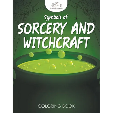 Symbols of Sorcery and Witchcraft Coloring Book