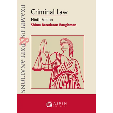 Examples & Explanations for Criminal Law