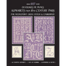 Ouverages de Dames: Alphabets from 19th Century Paris