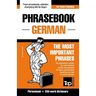 English-German phrasebook and 250-word mini dictionary