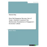 How Did Singapore Become One of Today´s Richest Countries? The Meritocratic Foundations of Singapore's Economic Culture
