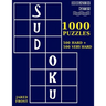 1,000 Sudoku Puzzles, 500 Hard and 500 Very Hard: A Brain Gym Series Sudoku Puzzle Book