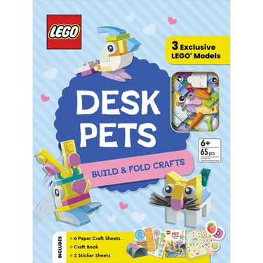 Lego(r) Desk Pets: Build & Fold Crafts