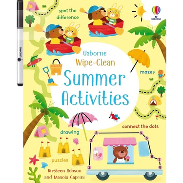 Wipe-Clean Summer Activities