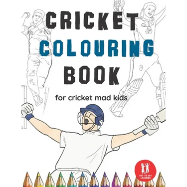Cricket Colouring Book: Great Gift for Boys & Girls, Ages 4-12