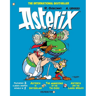 Asterix Omnibus Vol. 6: Collecting Asterix in Switzerland, the Mansions of the Gods, and Asterix and the Laurel Wreath