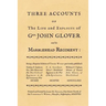 Three accounts of the life and exploits of Gen. John Glover: being a reprint of three works previously published